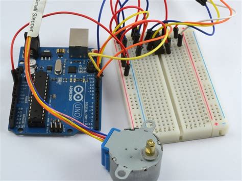Arduino Lesson 16. Stepper Motors .